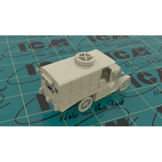 MODEL T 1917 AMBULANCE NIGHT KING (EARLY) WWI AAFS CAR 1/35 scale ICM 35665