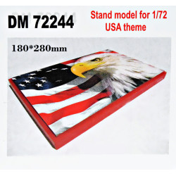 SCALE 1/72 STAND FOR MODEL USA 7*9,4 INCHES DAN MODELS 72244