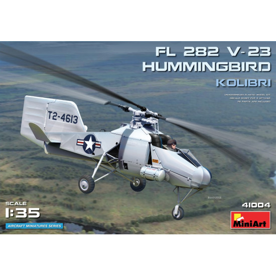 MINIART 41004 Fl 282 V-23 HUMMINGBIRD KOLIBRI PLASTIC MODELS KIT 1/35 SCALE