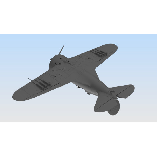 1/32 scale plastic model ICM 32003 Soviet Aircraft WWII Fighter I-16 type 29 