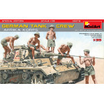 WW II Military Miniatures GERMAN TANK CREW Afrika Korps SPECIAL EDITION 1/35 MINIART 35278