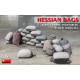 ACCESSORIES FOR BUILDINGS - PLASTIC MODEL KIT HESSIAN BAGS SCALE 1/35 MINIART 35586