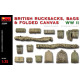 MINIART 35599 - BRITISH RUCKSACKS, BAGS and FOLDED CANVAS WW II 1/35 SCALE MODEL