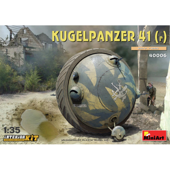 MINIART 40006 Kugelpanzer 41( r ) INTERIOR KIT 1/35 SCALE PLASTIC MODEL KIT
