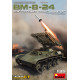 MINIART 35234 1/35 SCALE MODEL SOVIET KBM-8-24 SELF-PROPELLED ROCKET LAUNCHER