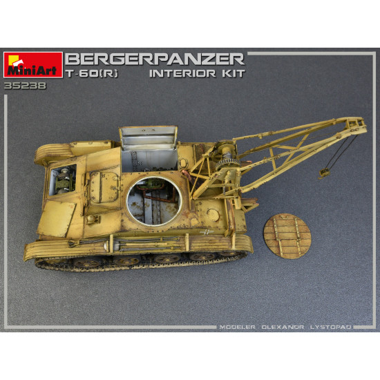 Miniart 35238 - BERGEPANZER T-60 (r) INTERIOR KIT WW II Military Miniatures 1/35