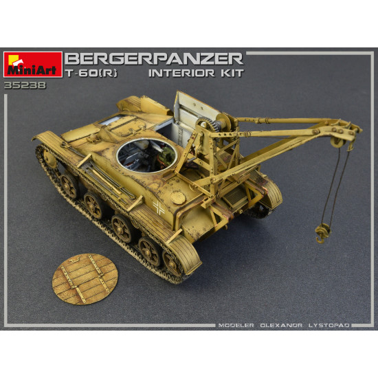 Miniart 35238 - BERGEPANZER T-60 (r) INTERIOR KIT WW II Military Miniatures 1/35