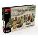MINIART 35588 GERMAN JERRY CANS SET World War 2 1/35 scale plastic model kit