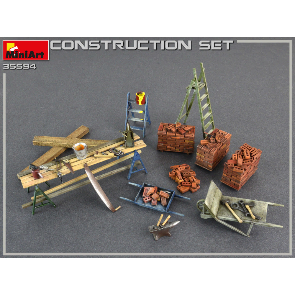 MINIART 35594 CONSTRUCTION SET 1/35 scale model kit Accessories for