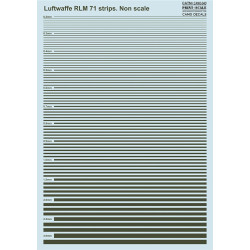 DECAL FOR AIRPLANE CAMO LUFTWAFFE RLM 71 STRIPS PRINT SCALE 043-CAMO