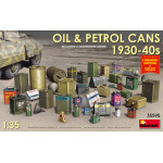 MINIART 35595 OIL and PETROL CANS 1930-40s WW II 1/35 scale plastic model kit