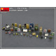 MINIART 35595 OIL and PETROL CANS 1930-40s WW II 1/35 scale plastic model kit