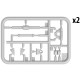 Us Stock Miniart 37070 Kmt-5m Mine-roller For T-54, T-55, T-62, T-62m 1/35 Scale Model