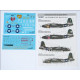 DOUGLAS A-20 BOSTON PIN-UP NOSE ART AND STENCILS PART 3 1/72 Foxbot 72-009