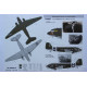 DOUGLAS C-47 SKYTRAIN DAKOTA PIN-UP NOSE ART AND STENCILS 1 1/72 Foxbot 72-017