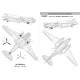 DOUGLAS C-47 SKYTRAIN/DAKOTA PIN-UP NOSE ART AND STENCILS 5 1/72 Foxbot 72-021