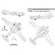 DOUGLAS C-47 SKYTRAIN DAKOTA PIN-UP NOSE ART AND STENCILS 6 1/72 Foxbot 72-022