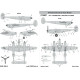 DECAL FOR STENCILS FOR P-38 LIGHTNING 1/72 Foxbot 72-030