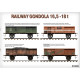 Miniart 35296 - RAILWAY GONDOLA 16,5-18t + 5 figures World War II 1/35 scale kit