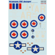 DECALS FOR GRUMMAN TBF AVENGER DECAL 1/32 PRINT SCALE 32-022 PERIOD OF WW II