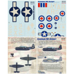 DECALS FOR GRUMMAN TBF AVENGER DECAL 1/32 PRINT SCALE 32-022 PERIOD OF WW II