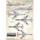 DECAL FOR SILVER F-105D THUNDERCHIEFS IN THE VIETNAM 1/48 PRINT SCALE 48-150