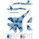 Us Stock Decal For Sukhoi Su-27 With Name 1/32 Scale Foxbot 32-006 Us Stock Decal For Sukhoi Su-27 With Name 1/32 Scale Foxbot 32-006