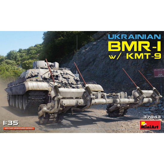 Miniart 37043 - 1/35 Ukrainian BMR-1 with KMT-9