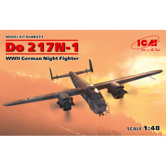 ICM 48271- 1/48 - Do 217N-1, WWII German Night Fighter