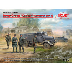 ICM DS3502 Army Group Center Kfz.1, Typ L3000S, Infantry drivers 8 fig 1/35