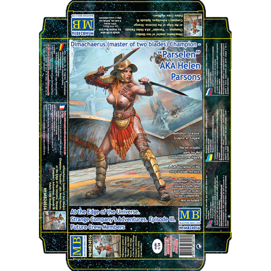 Master Box 24056 - 1/24 Dimachaerus (Master Of Two Blades) Champion - Parselen