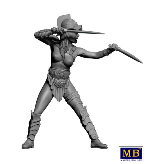 Master Box 24056 - 1/24 Dimachaerus (Master Of Two Blades) Champion - Parselen