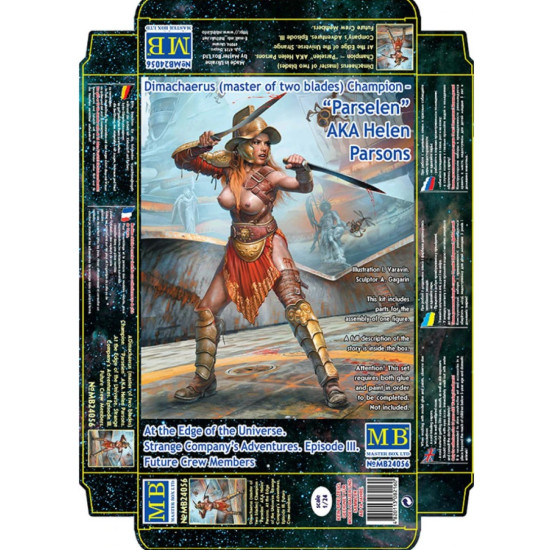 Us Stock Master Box 24056 - 1/24 Dimachaerus Master Of Two Blades Champion - Parselen Us Stock Master Box 24056 - 1/24 Dimachaerus Master Of Two Blades Champion - Parselen