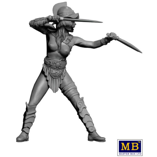 Us Stock Master Box 24056 - 1/24 Dimachaerus Master Of Two Blades Champion - Parselen Us Stock Master Box 24056 - 1/24 Dimachaerus Master Of Two Blades Champion - Parselen