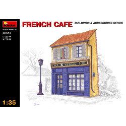 Miniart 35513 - 1/35 French Cafe Creative Models Building WWII Plastic Model Kit