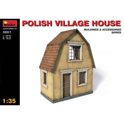 Miniart 35517 - 1/35 Polish Village House WW II Diorama Plastic Model Kit