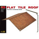 Miniart 35518 - 1/35 Flat Tile Roof for Buildings Plastic Model Kit 1 Figure