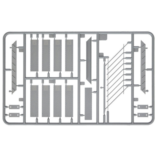 Miniart 35522 - 1/35 Pedestrian Bridge for Diorama Plastic Model Figure Kit