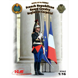 ICM 16007 - 1/16 - French Republican Guard Cavalry 1 figure scale model kit