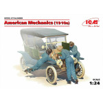 ICM 24009 - 1/24 American Mechanics (1910s) 3 figures scale plastic model kit