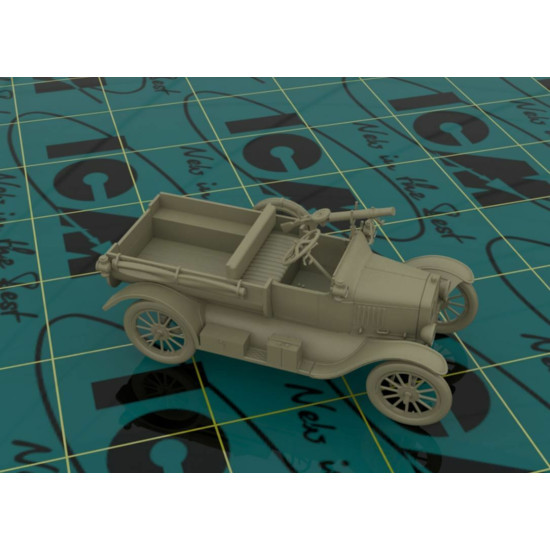 ICM 35663 - 1/35 MODEL T 1917 LCP, WWI Australian Army Car plastic model kit