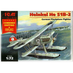 ICM 72192 - 1/72 HE 51B-2 German Floatplane Fighter, scale model kit