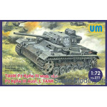Unimodel 272 - 1/72 German tank Pz.Kpfw III Ausf. L Scale Plastic WW II UM 272