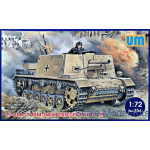 Unimodel 284 - 1/72 Sturm-Infateriegeschutz 33 15-cm Scale Plastic WW II UM 284