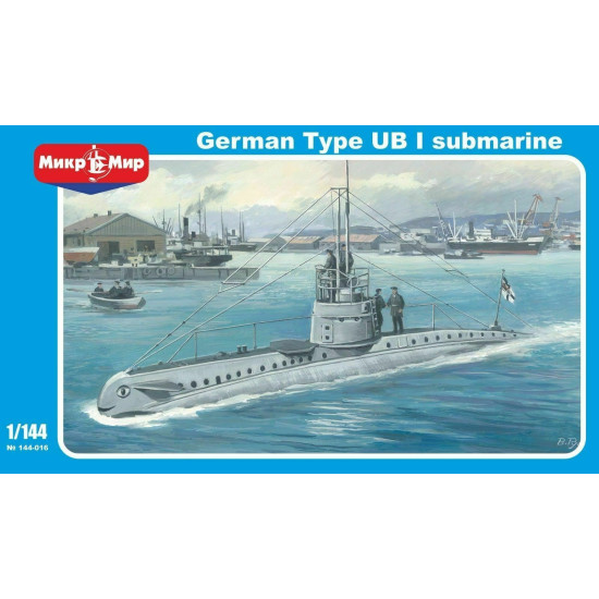 Micro-mir 144-016 - 1/144 German midget submarine Necht, scale model kit