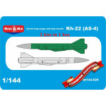 Micro-mir 144-026 - 1/144 Kh-22 (AS-4) Soviet long-range anti-ship missile model