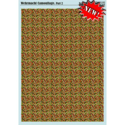 Print Scale 019-camo - 1/35 Wehrmacht Camouflage Part 2, Wet decal