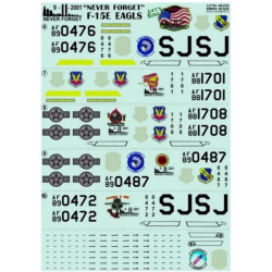 Print Scale 48-030 - 1/48 F-15e Eagles never Forget Part I