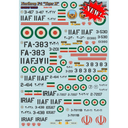 Print Scale 48-114 - 1/48 Decal for Northrop F5 Tiger II Tigers Part 2