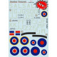 Print Scale 48-125 - 1/48 Decal for Airplane Hawker Tempest, Part 1 Aircraft Print Scale 48-125 - 1/48 Decal for Airplane Hawker Tempest, Part 1 Aircraft